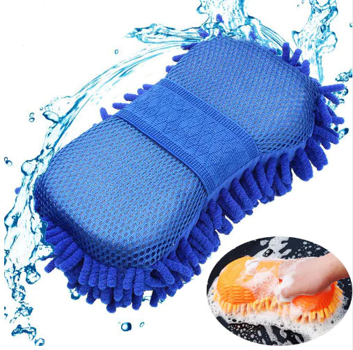 Chenille Auto Clean Sponge
