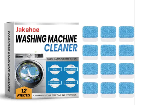 12Pcs Washing Machine Cleaning Sheet