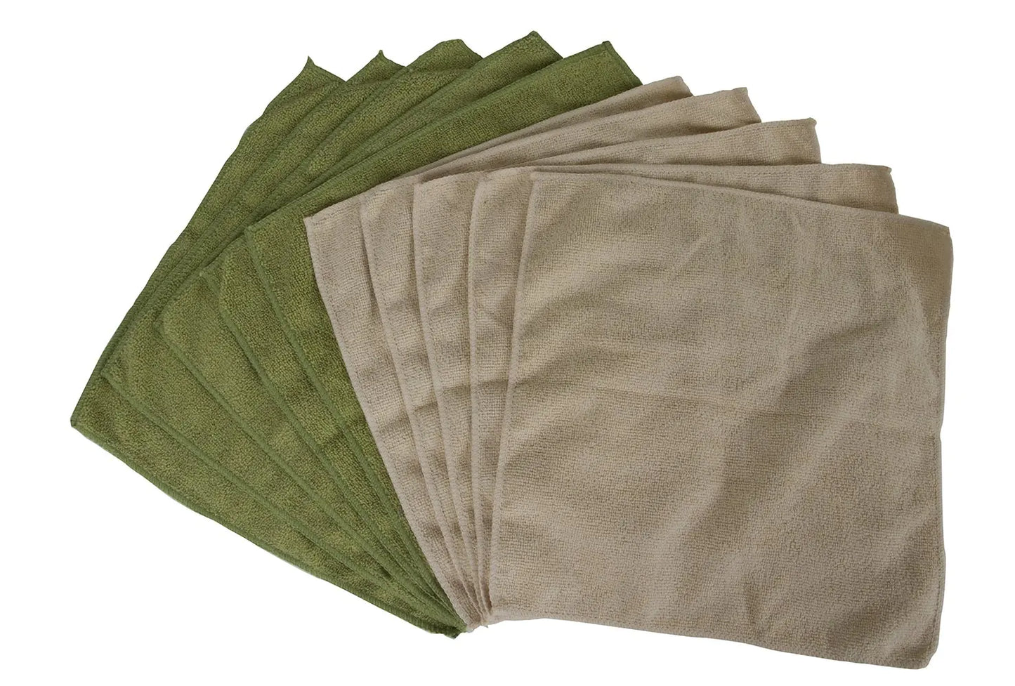 10-Pack Bamboo Microfiber Cleaning Cloth