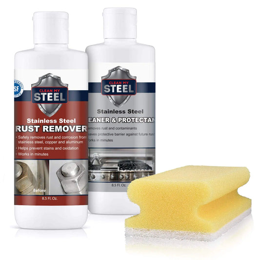 Stainless Steel Rust Remover & Cleaner Kit