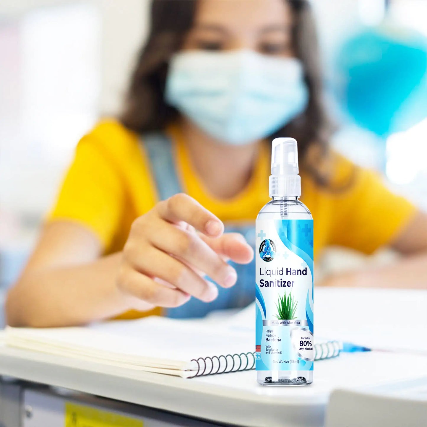 Liquid Hand Sanitizer Spray