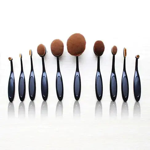 Oval Pro 10-Piece Brush Set