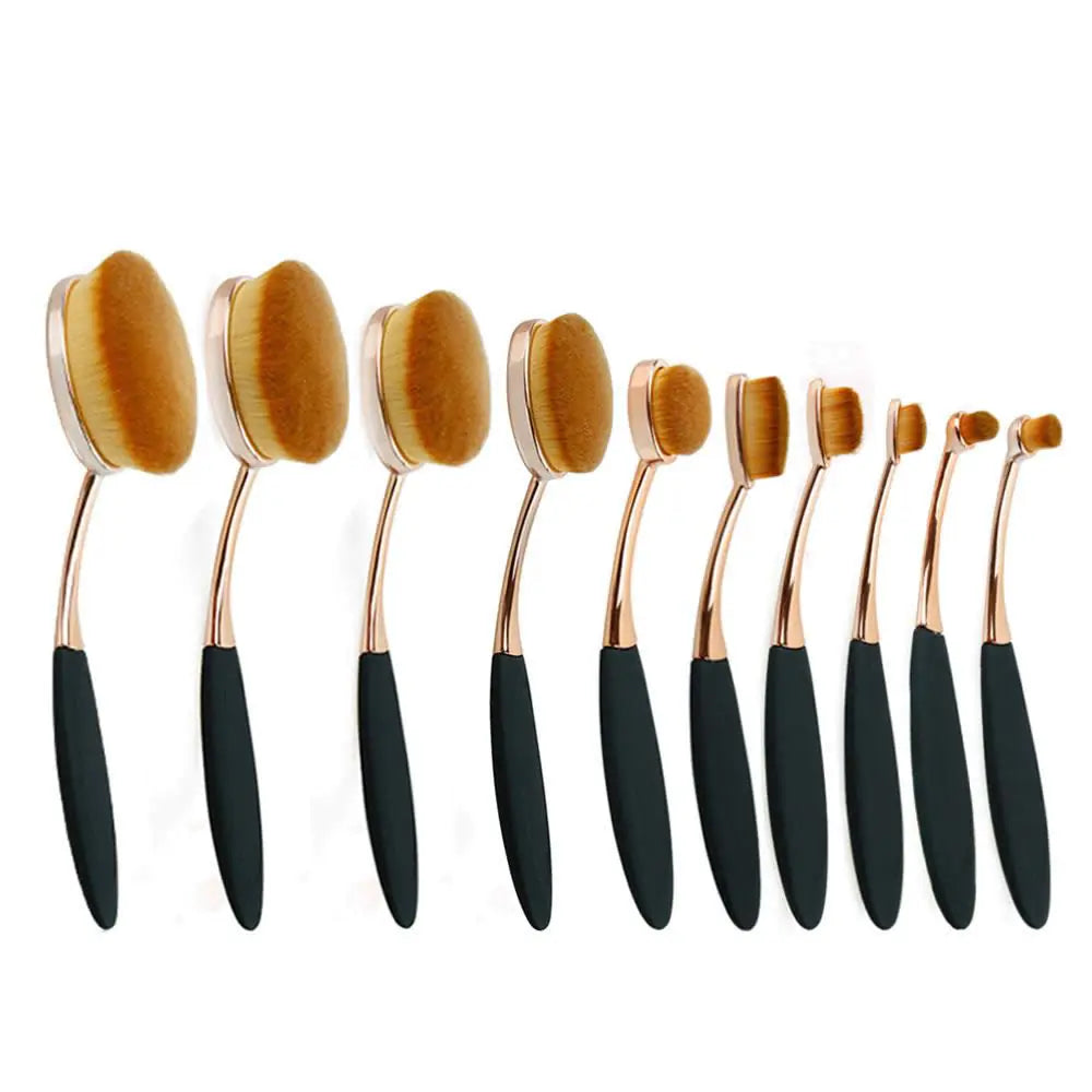 Oval Pro 10-Piece Brush Set