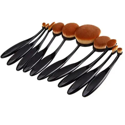 Oval Pro 10-Piece Brush Set
