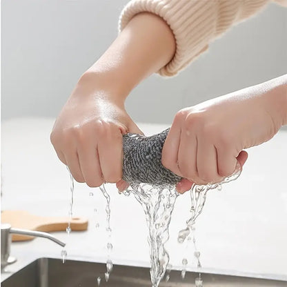 Bamboo Charcoal Soft Fiber Dishcloth