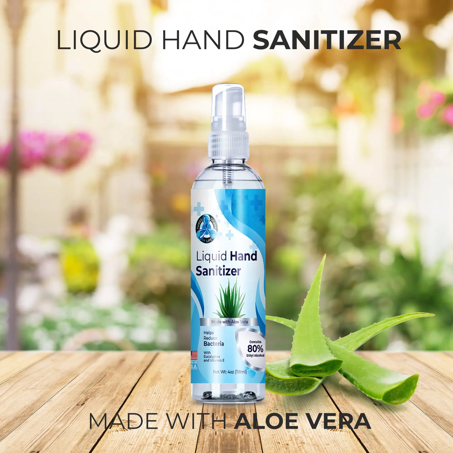 Liquid Hand Sanitizer Spray