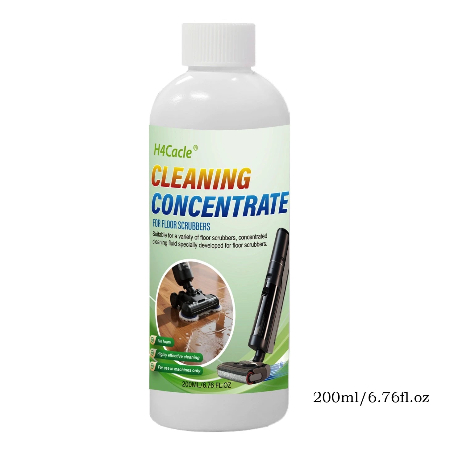 Multi-Surface Floor Cleaner Concentrate for Robot Vacuums Floor Cleaning Solution for Floor Scrubbers, Sweeping & Washing Robots GleamGenie