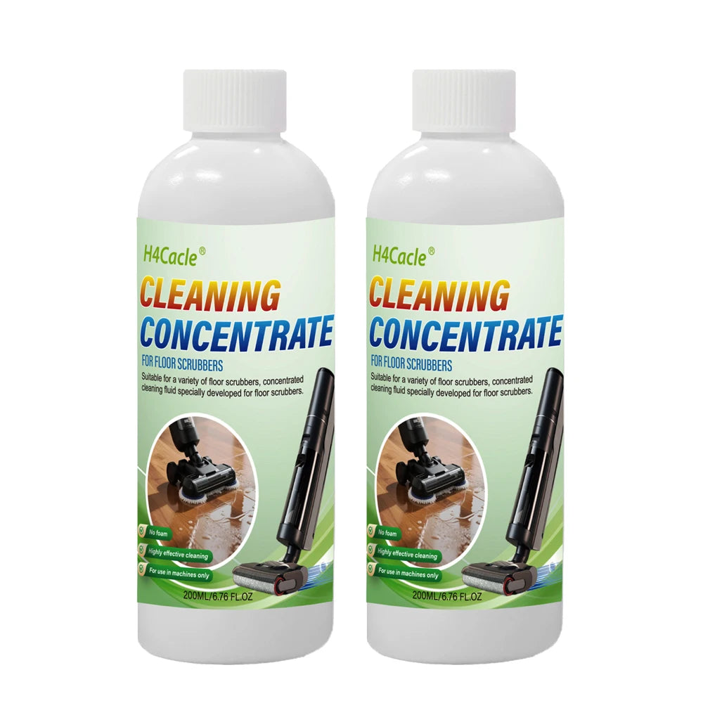 Multi-Surface Floor Cleaner Concentrate for Robot Vacuums Floor Cleaning Solution for Floor Scrubbers, Sweeping & Washing Robots GleamGenie