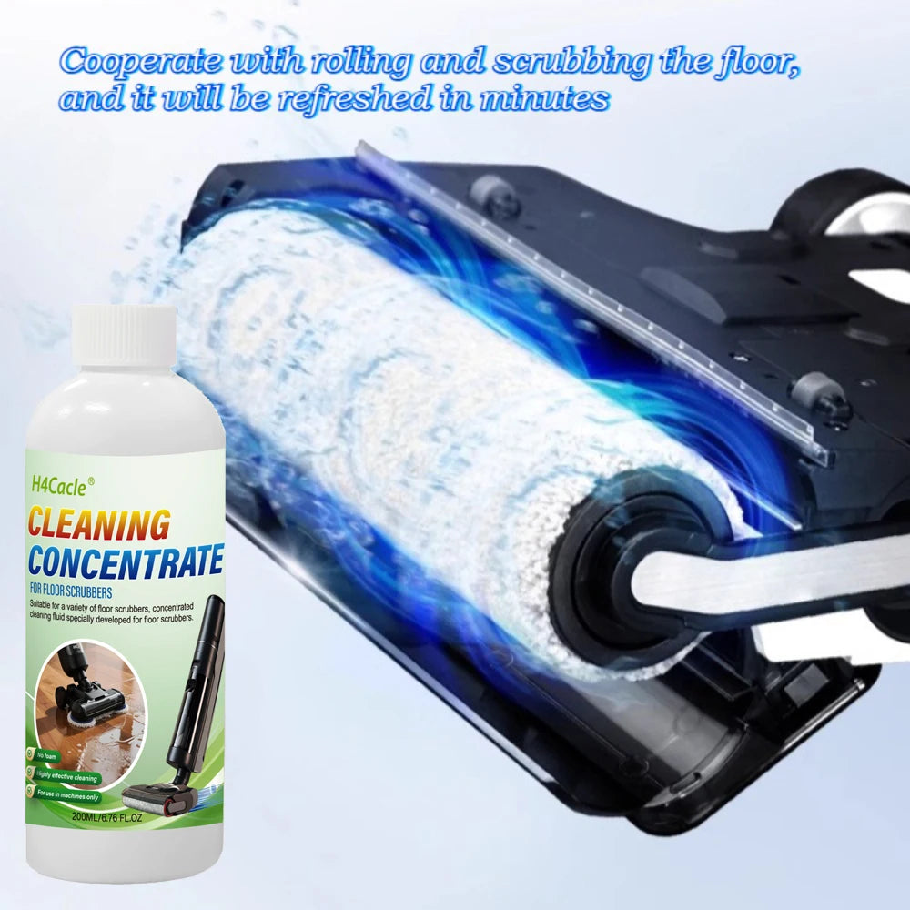 Multi-Surface Floor Cleaner Concentrate for Robot Vacuums Floor Cleaning Solution for Floor Scrubbers, Sweeping & Washing Robots GleamGenie