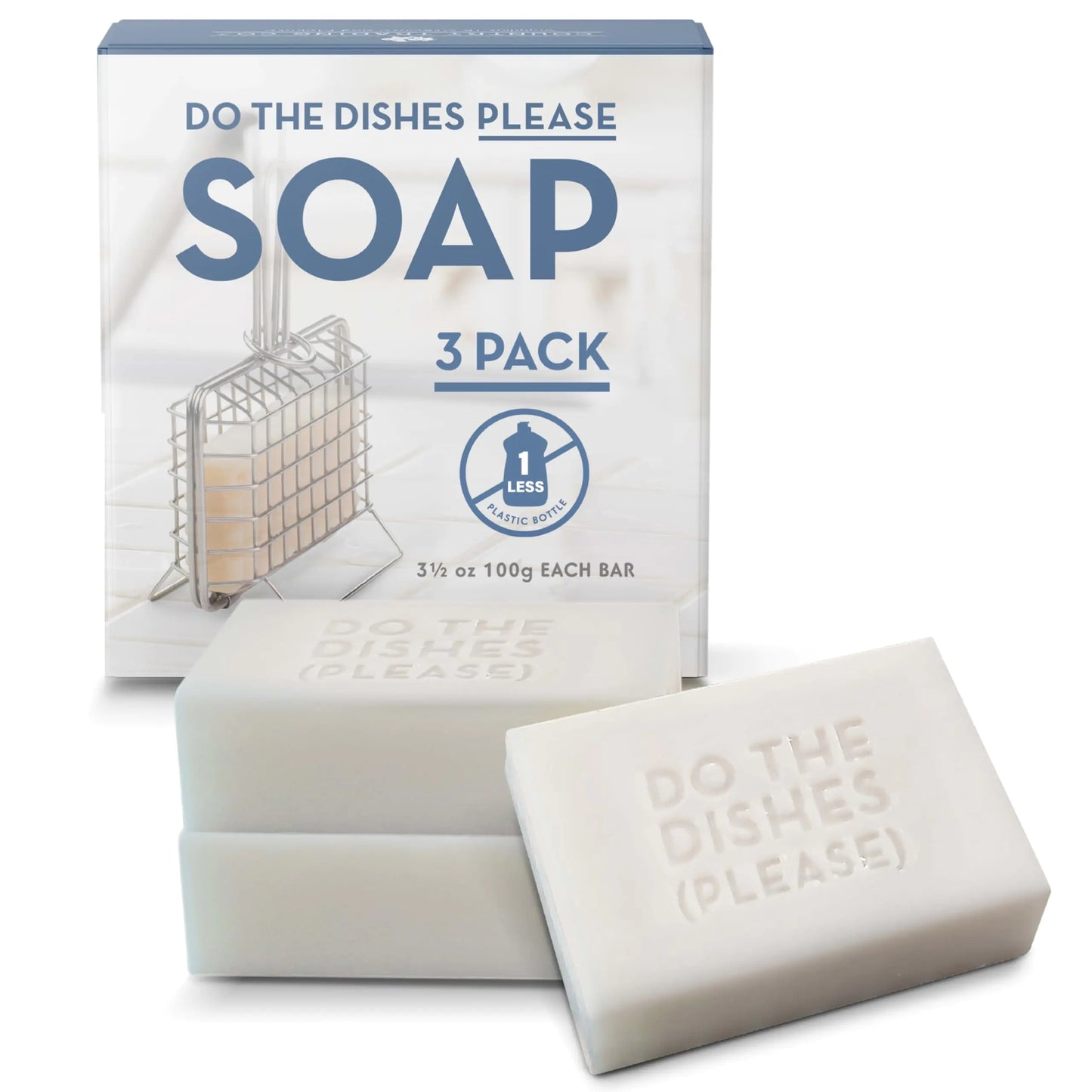 3-Pack Eco-Friendly Dish Soap Bars