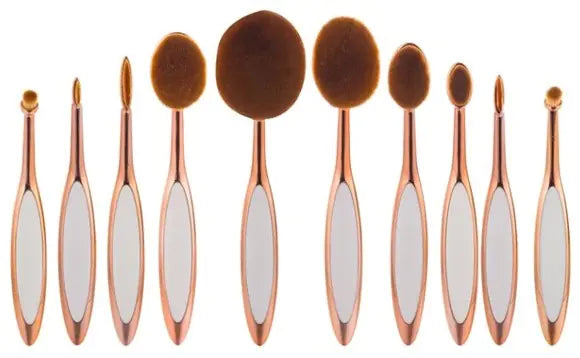 Oval Pro 10-Piece Brush Set