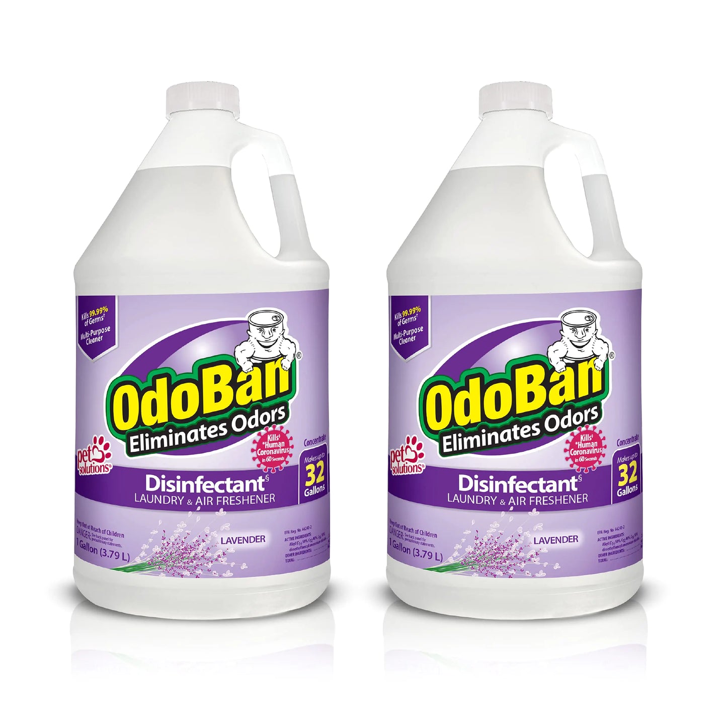 2-Gallon Lavender Disinfectant & Odor Eliminator