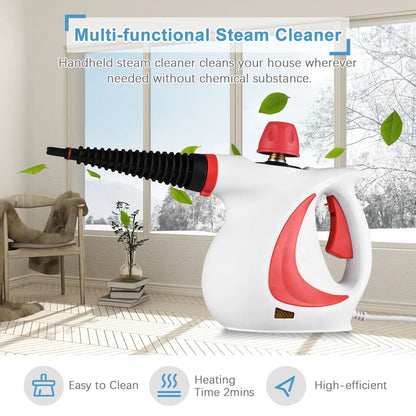 Multipurpose Handheld Steam Cleaner – Chemical-Free, 1050W Power