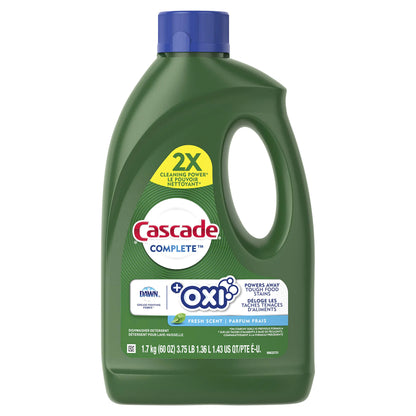 Cascade +Oxi Gel Dishwashing Detergent