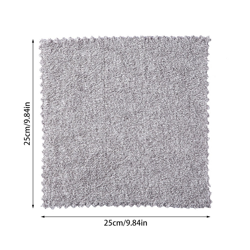 Bamboo Charcoal Soft Fiber Dishcloth