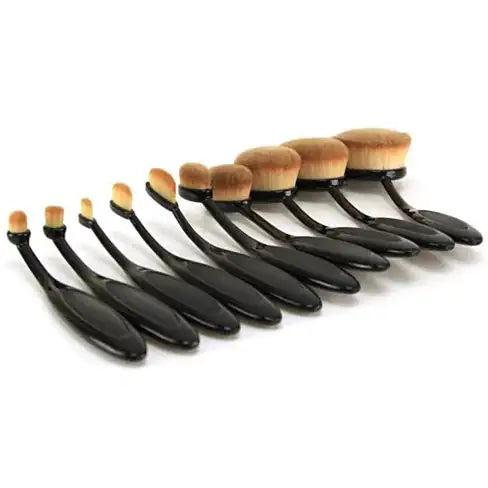 Oval Pro 10-Piece Brush Set