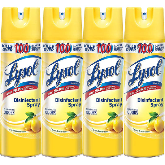 LYSOL Lemon Breeze Disinfectant Spray