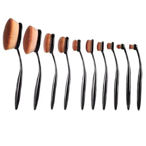 Oval Pro 10-Piece Brush Set