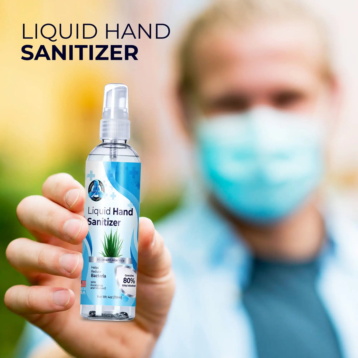 Liquid Hand Sanitizer Spray