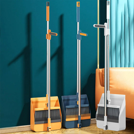 Brooms with Dustpan Combo Set