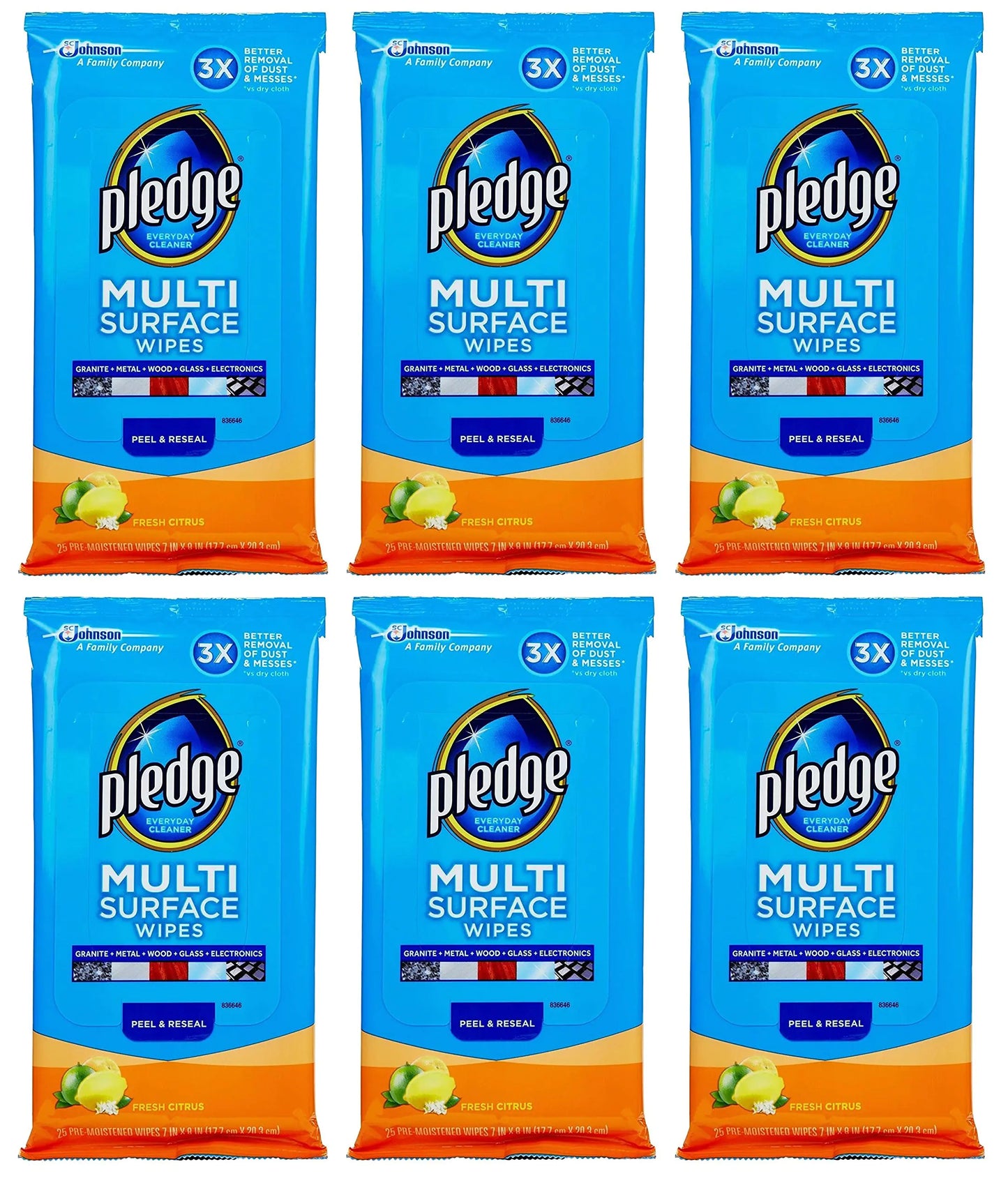 Pledge Multi Surface Everyday Wipes