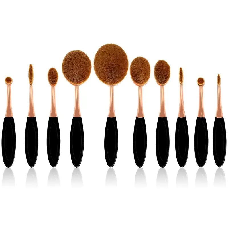 Oval Pro 10-Piece Brush Set