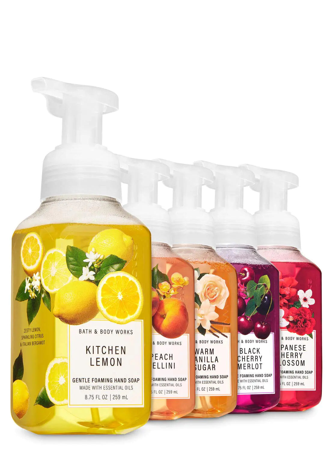Bath & Body Works Hand Soap Set- 5 pcs