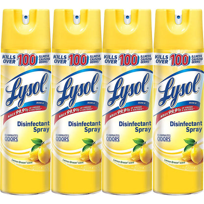 LYSOL Lemon Breeze Disinfectant Spray